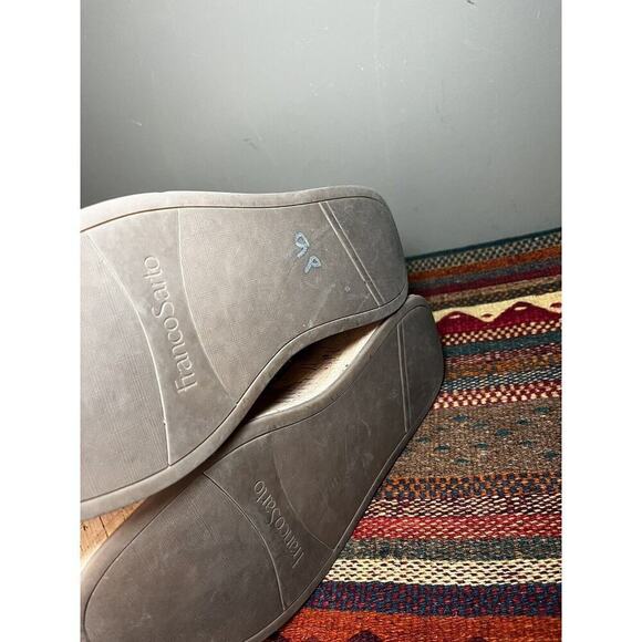 Franco Sarto Ozio Snakeskin Reptile Printed Platform Ankle Strap Sandal size 10 - Picture 8 of 9